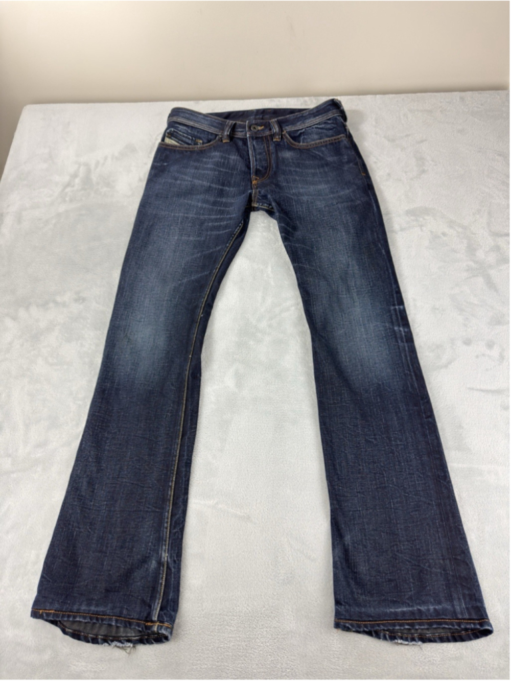Diesel Trouleg Bootcut Jeans Men Size 32 W x 33 L Button Fly Made In Italy